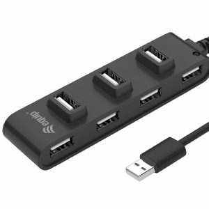 EQUIP HUB, 7-PORT USB 2.0 TO USB A HUB