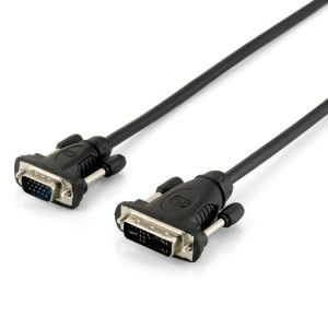EQUIP CABLE, DVI-A - VGA 2M BLACK