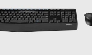 LOGITECH WIRELESS COMBO MK345 BLACK