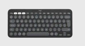 LOGITECH KEYBOARD WIRED K380S PEBBLE BLK